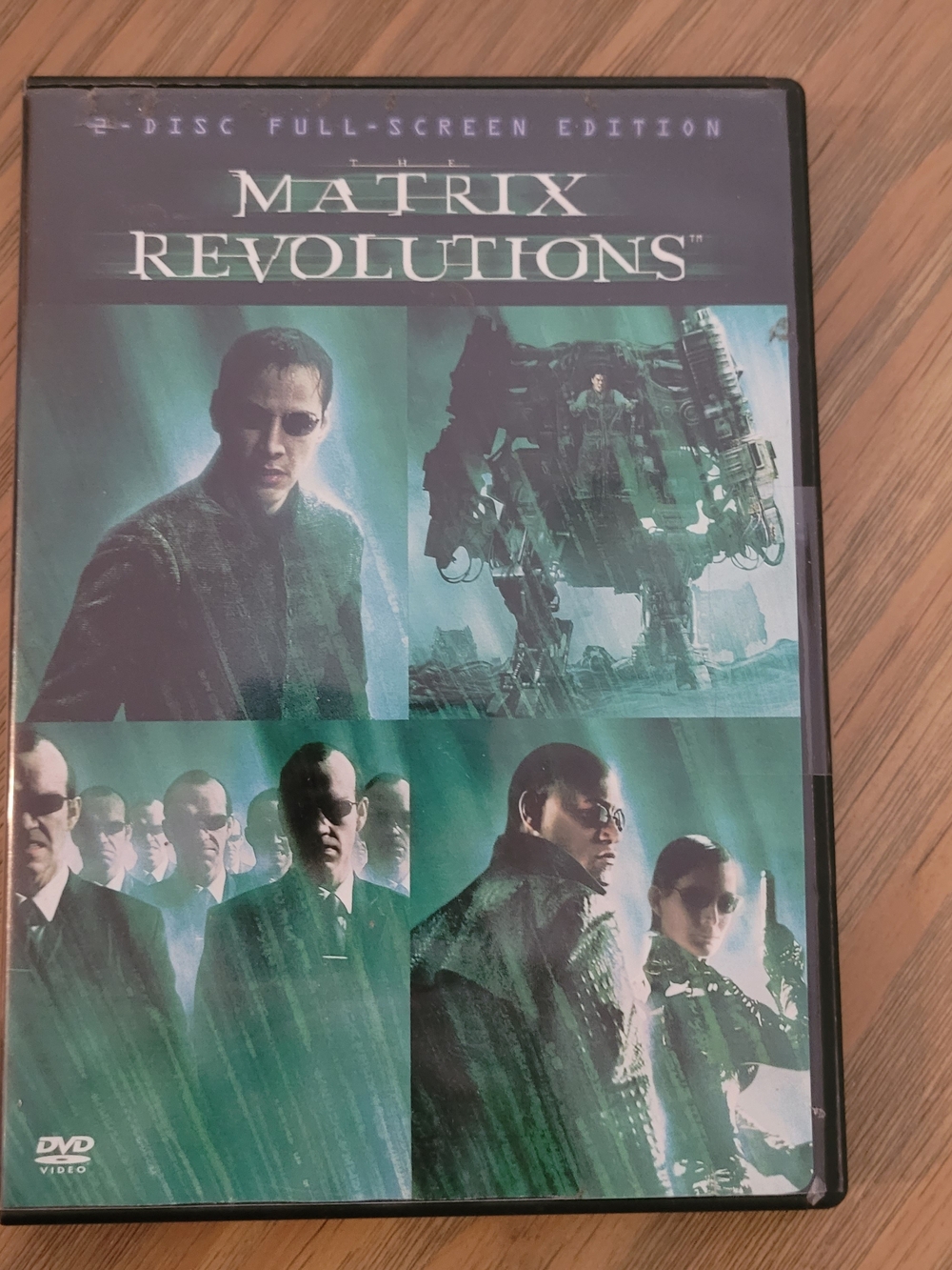 The Matrix Revolutions DVD - Green Artwork